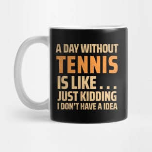 funny tennis Mug